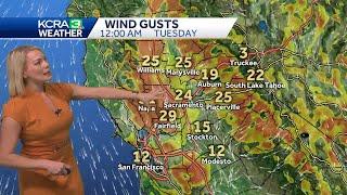 Morning fog to afternoon sun and a mild stretch across Northern California