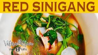 Pork Sinigang | RED SINIGANG |  How to Cook Sinigang na Baboy with Gabi | FOOD | VP VideoEdits