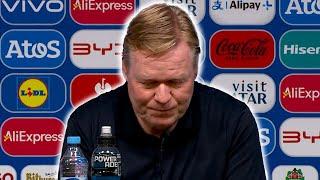 'That's DIFFICULT TO ACCEPT!'  Ronald Koeman  Netherlands 1-2 England