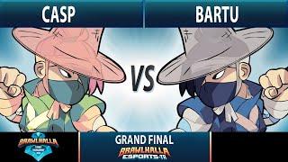 CASP vs BARTU - Grand Final - Brawlhalla Turkey Tournament - Birowr | iQuick