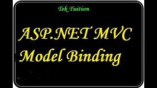 ASP.NET MVC Model Binding