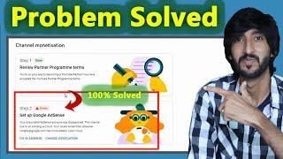 Step 2 Error , Fix in Adsense or change association, Complete tutorial YouTube Monetization Error