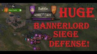 Bannerlord Tactics: "300" Challenge, Volume XIII: Siege Sacrifice (a MASSIVE Siege Defense)