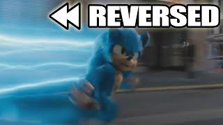 Sonic The Hedgehog (2020) - Racing Robotnik Through The Rings REVERSED