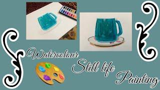 Watercolour still life | painting | DIY | Artista by nimii