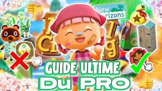 LE GUIDE ULTIME pour DEVENIR un PRO de ANIMAL CROSSING NEW HORIZONS ! 