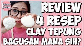 Review 4 Resep Clay Tepung - Mana Lebih Baik - Cold Porcelain