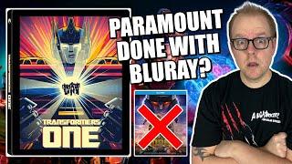 Is PARAMOUNT Done With Bluray? | Transformers One (2024) 4K UHD Steelbook Review