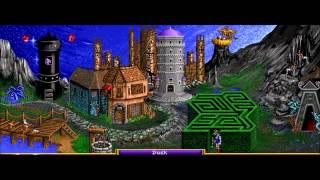 Heroes of Might And Magic 1 Warlock Town Theme Animatic (1995, NWC) 720p Animated