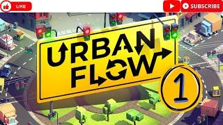 Urban Flow (2-player gameplay) Ep. 1 Levels 1-5 #urbanflow #traffic #timemangement