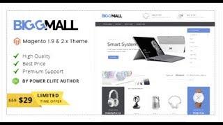BiggMall - Responsive Magento 1 & 2 Theme | Themeforest Templates