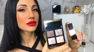 TOM FORD/03 NUDE DIP/EYE PRIMER DUO/LIP COLOR MATTE 07 Ruby Rush/EYESHADOW BRUSH 11/тестируем вместе