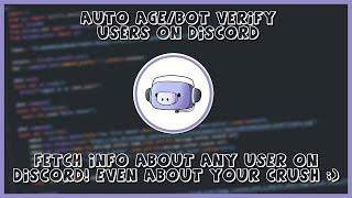 How to setup DiSWIKI discord bot? Automatic age/bot verification | Itzleo