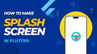 how to make splash screen in flutter || Flutter Splash Screen