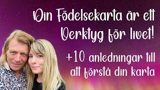 10 Saker du kan använda din Astrologiska Födelsekarta till + Kartan som ett Verktyg för Livet!