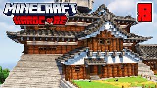 I'm Building Hiroshima Castle in Minecraft Hardcore