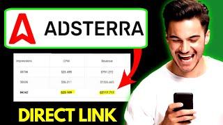 How to Earn from Adsterra Direct Link