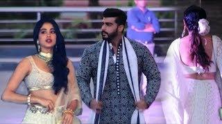 arjun kapoor With jhanvi kapoor at sonam kapoor's mehndi function