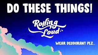 Rolling Loud Festival Tips! | Do's & Dont's