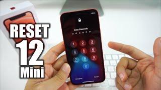 How To Reset & Restore your Apple iPhone 12 Mini - Factory Reset