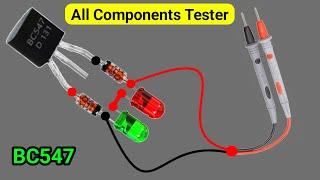 Make Universal Components Tester Using BC547 | All Components Tester