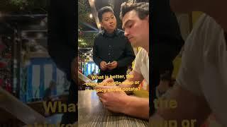 white guy shocks chinese restaurant workers by knowing chinese