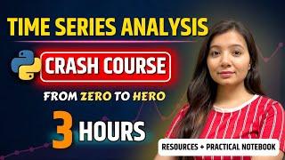 Complete Time Series Analysis for Data Science | Data Analysis | Full Crash Course | Statistics