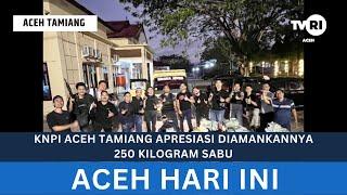 KNPI Aceh Tamiang Apresiasi Diamankannya 250 KG Sabu | Berita Aceh Hari Ini