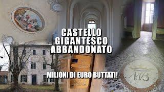 ENTRO IN UN CASTELLO GIGANTESCO! FU RECUPERATO CON FONDI EUROPEI E POI ABBANDONATO! [Urbex Italia]