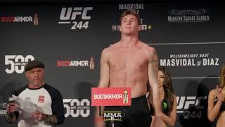 UFC 244: Kelvin Gastelum vs. Darren Till Weigh-In Staredown - MMA Fighting