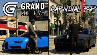 Grand RP VS Carnival RP.. Which is the Better Role Play Server?