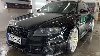 Audi A4  B7 conversion to RS4, 20" RS6 concave wheels