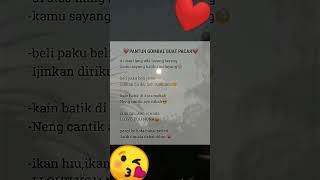 ️pantun gombal buat pacar ️