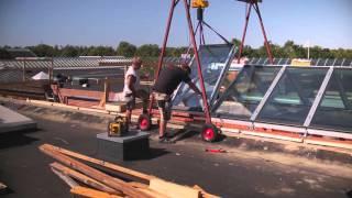 VMS - Amagerskolen School Replacing old Rooflights