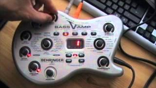 Behringer Bass V-Amp Guitarsounds Review