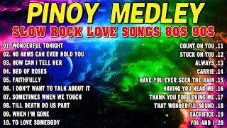 SLOW ROCK MEDLEY COLLECTION  NONSTOP SLOW ROCK LOVE SONGS 80S 90S  MGA LUMANG TUGTUGIN NOONG 90S