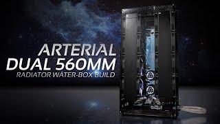 Water-box: Dual Push Pull Alphacool Monsta 560mm