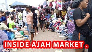 Ajah Market | Lagos Nigeria | UNEDITED MARKET VLOG | Current Cost of foodstuffs in Lagos Island