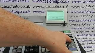 E004 Error INIT/FC Casio SES3000 / PCR-T2100 / PCR-T2300 / PCR-T2400 Cash Registers