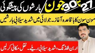 weather update today | aaj ka mosam | today weather pakistan | monsoon | weather forecast pakistan