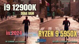 i9 12900k vs ryzen 9 5950x in 2024