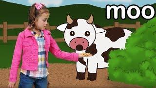 Vaca Muu | Aprenda Os Sons dos Animais!