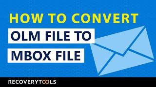 How to Convert OLM to MBOX File Format – Best Effective Solution