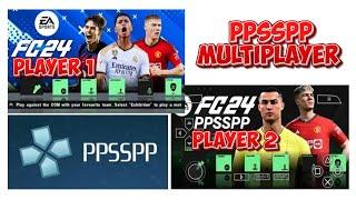 HOW TO CONNECT PPSSPP MULTIPLAYER GAME ON TWO PHONES. #adhoc #multiplayer #ppsspp #pes2024 #football