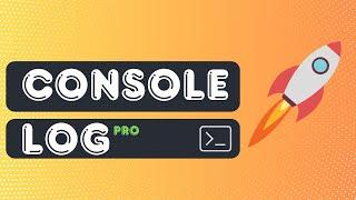 Console.Log like a pro in under 2 minutes️