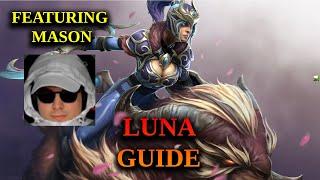 How To Play Luna - 7.32c Basic Luna Guide