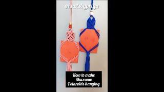 Macrame Polaroids Hanging | Easy Step-by-Step Tutorial | DIY Photo Frame