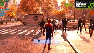 Spiderman Remastered PC Benchmark | GTX 1060 6GB | i5-12400F | Low to Ultra Settings
