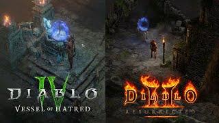 Diablo 4 vs. Diablo 2 - Kurast Docks Comparison
