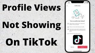 How to Turn on Profile Views on Tiktok | 2022 | Tiktok Profile Views Not Showing iPhone